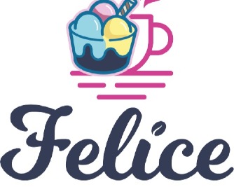 Logo Felice Sorveteria e Cafeteria